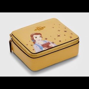 Coach & Disney Large Jewelry Box With Belle💍🎁💖!